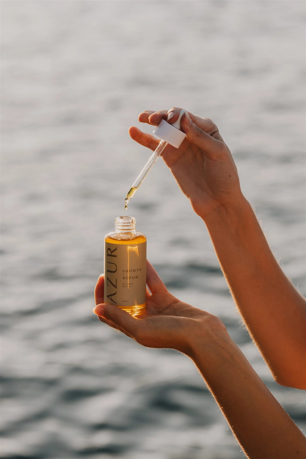 Azur Natural Growth & Repair Pre-Wash Hair Serum