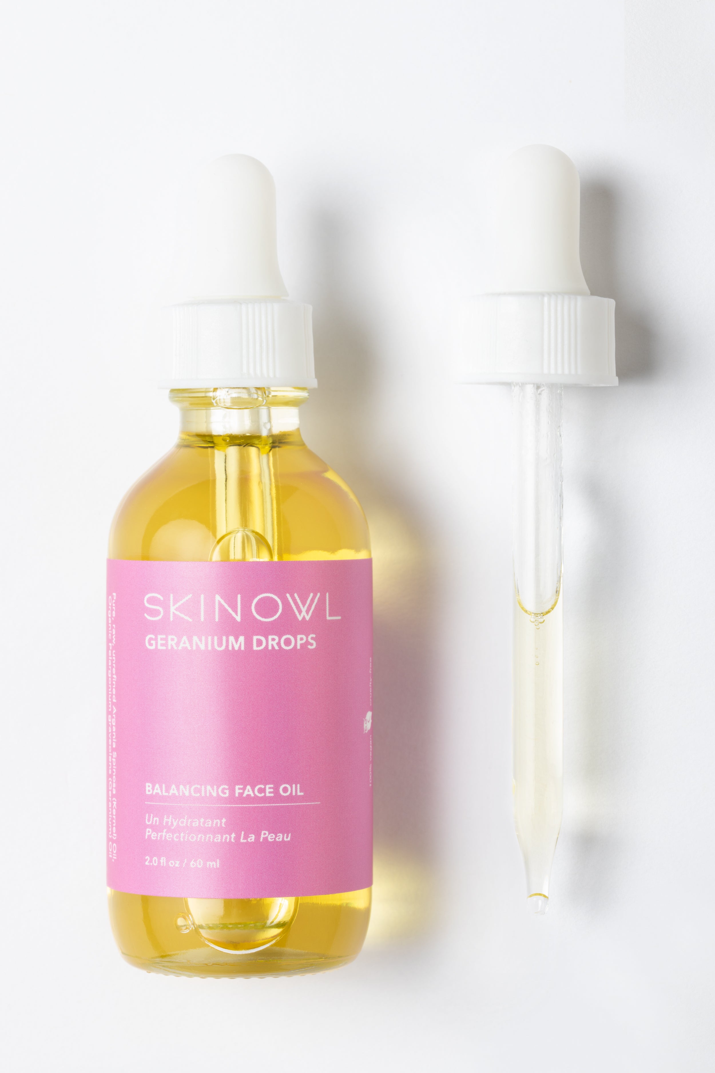 Geranium Drops - SkinOwl Vegan Skincare