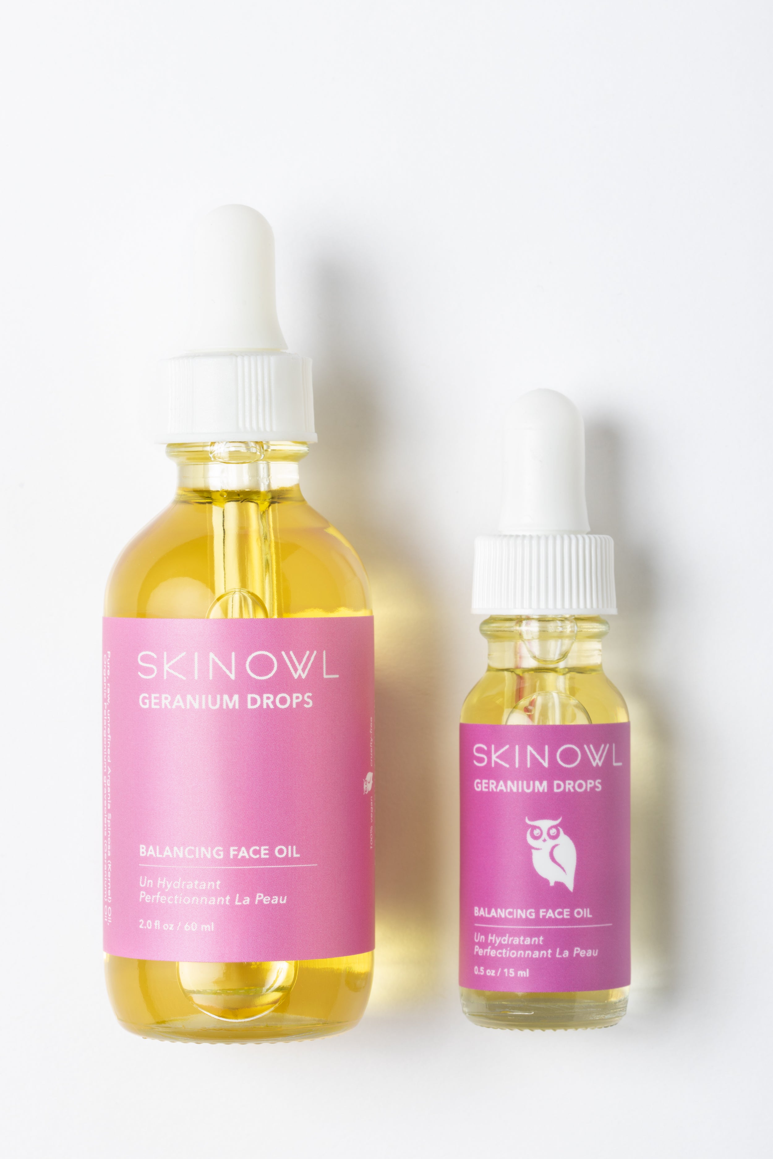 Geranium Drops - SkinOwl Vegan Skincare