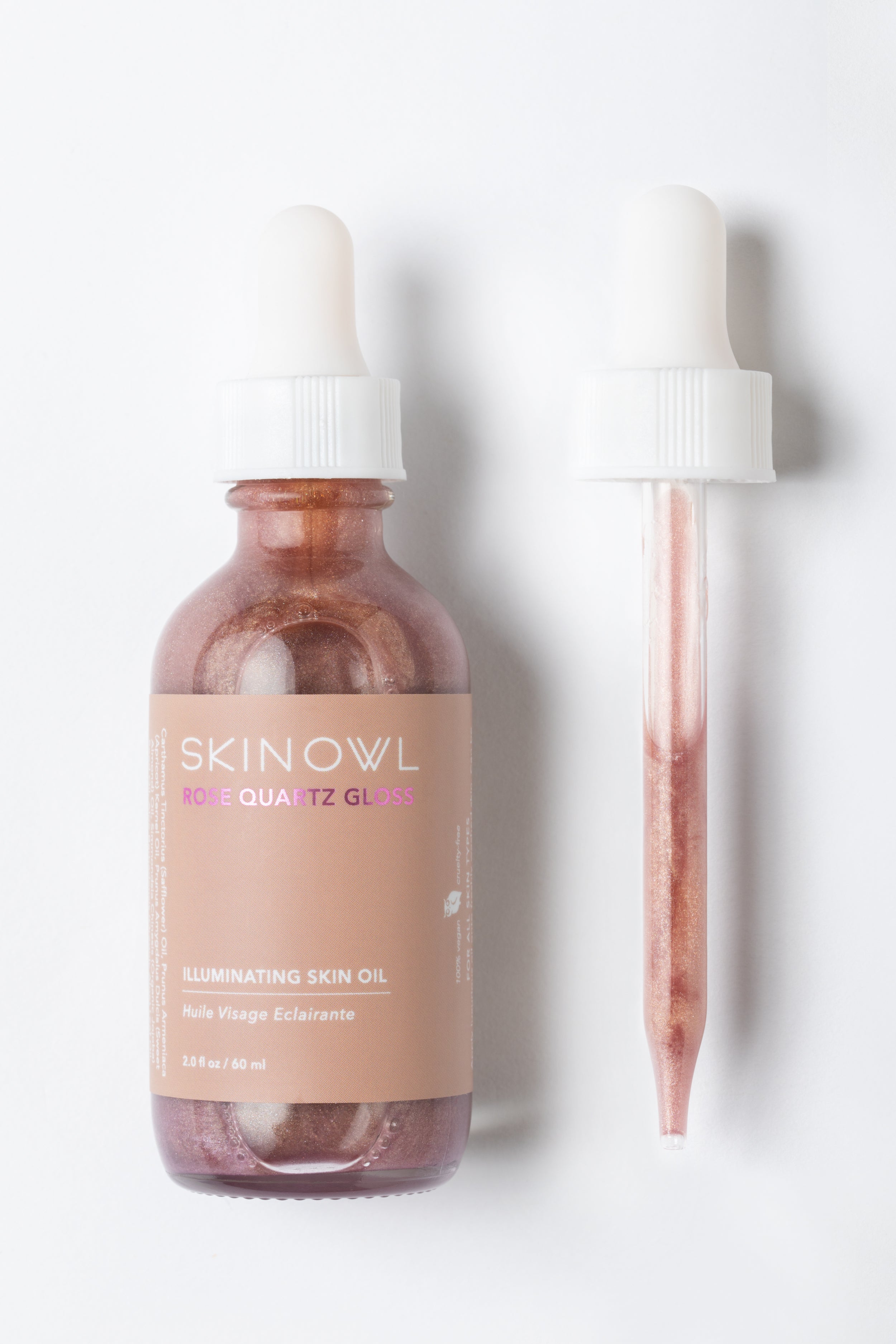 Rose Quartz Gloss - SkinOwl Vegan Skincare