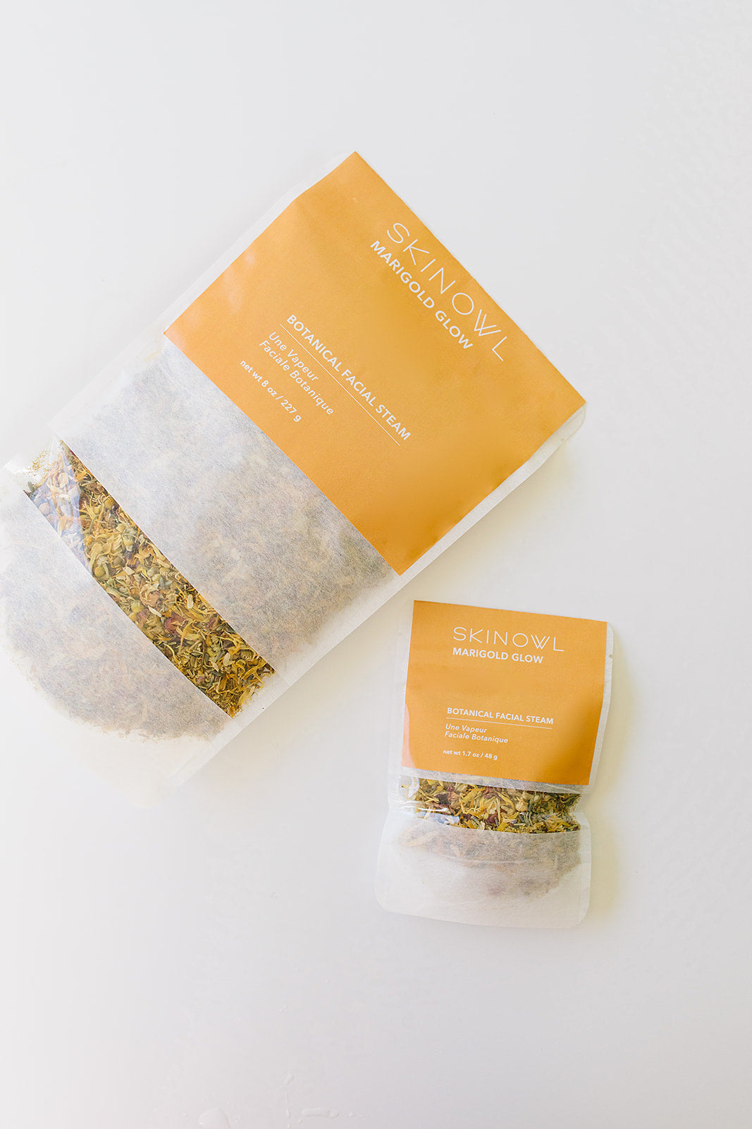 Marigold Glow Facial Steam - SkinOwl Vegan Skincare