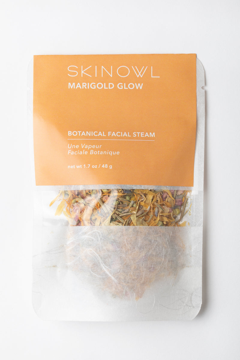 Marigold Glow Facial Steam - SkinOwl Vegan Skincare